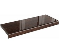 Подоконник Crystallit Кристаллит венге глянцевый, 2100 х 600 мм 01.04.097.2100.600