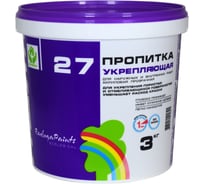 Пропитка укрепляющая Радуга ВДАК  27 прозрачная для укрепления осыпающихся поверхностей 3 кг 4607017515341