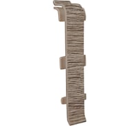 Соединитель для плинтуса ВОЛШЕБНАЯ ПАЛОЧКА Home 7016 (1 шт, ПВХ, 70 мм) УТ000073684