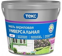 Универсальная акриловая эмаль Текс Профи глянцевая; база A; 2.7 л 52471 700010640
