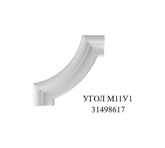 Молдинг bello deco XPS М 11 25x12 мм 00-00004630