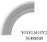 Молдинг bello deco XPS М 11 25x12 мм 00-00004630 5