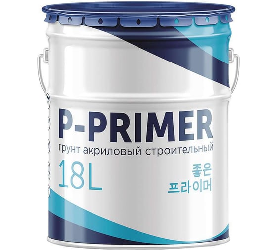 Грунт акриловый строительный Старатели P-PRIMER joh-eun 18л 3277/5416 1