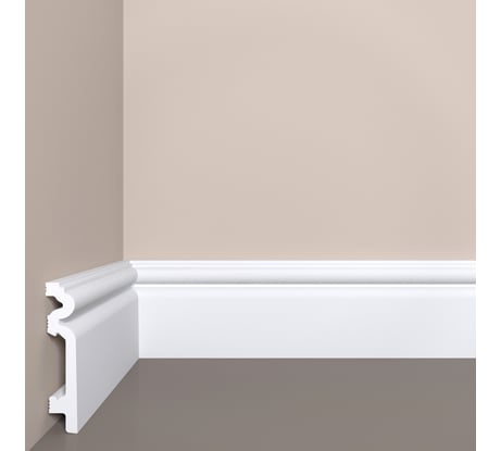 Напольный плинтус bello deco XPS П 14 90x19 мм 00-00104248