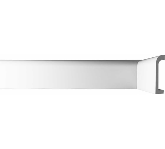 Напольный плинтус bello deco XPS П 16 80x19 мм 00-00106391