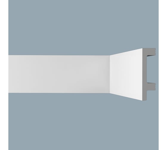 Напольный плинтус bello deco XPS П 15 60x15 мм 00-00103776
