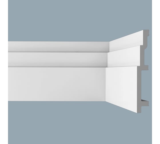 Напольный плинтус bello deco XPS П 13 140x20 мм 00-00104297