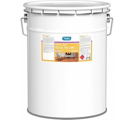 Эмаль ТЕКС Универсал ПФ-266 (желто-коричневая; 22 кг) 20283