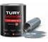 Грунт-эмаль 3в1 TURY Carbon, серый, RAL 7040, 0,9 кг T1-00014473 1