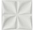 Комплект 3D-панелей LAKO DECOR 50-50 см, 5 шт, 1 мм, белый 404 LKD-PVC50-D006-1-MEGA5 1