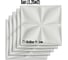 Комплект 3D-панелей LAKO DECOR 50-50 см, 5 шт, 1 мм, белый 404 LKD-PVC50-D006-1-MEGA5 7