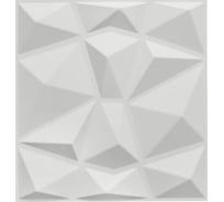 Комплект 3D-панелей LAKO DECOR 50-50 см, 5 шт, 1 мм, белый 101 LKD-PVC50-D094-MEGA5