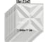 Комплект 3D-панелей LAKO DECOR 50-50 см, 10 шт, 1 мм, белый 303 LKD-PVC50-D153-MEGA10 7