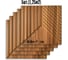 Комплект 3D-панелей LAKO DECOR 50-50 см, 5 шт, 1 мм, дерево LKD-PVC50-D180-MEGA5 9
