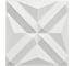 Комплект 3D-панелей LAKO DECOR 50-50 см, 5 шт, 1 мм, белый 303 LKD-PVC50-D153-MEGA5 1