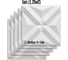 Комплект 3D-панелей LAKO DECOR 50-50 см, 5 шт, 1 мм, белый 303 LKD-PVC50-D153-MEGA5 7