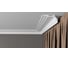 Карниз потолочный ударопрочный влагостойкий под покраску Decor-Dizayn 100x60x2000мм DD515 5