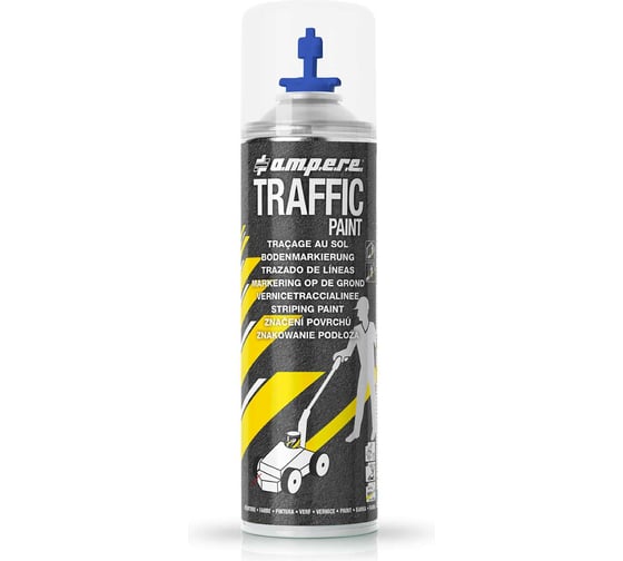Kpacka для нанесения линий A.M.P.E.R.E. TRAFFIC PAINT AMPERE(синяя) 00-00010393 1