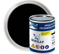 Краска фасадная Мицар АК-124 0,8 кг черный УТ000015446