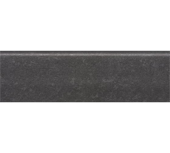 Плинтус напольный ударопрочный влагостойкийDecor-Dizayn цвет графит 80x13x2400 мм 706-94