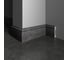 Плинтус напольный ударопрочный влагостойкий Decor-Dizayn цвет графит 79x13x2400 мм 005-94 1