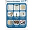 Ковролин LAKO DECOR Серый микс толщина 4мм 60-60см 10 штук 3,6м2 LKD-KOVER-7TW01 17