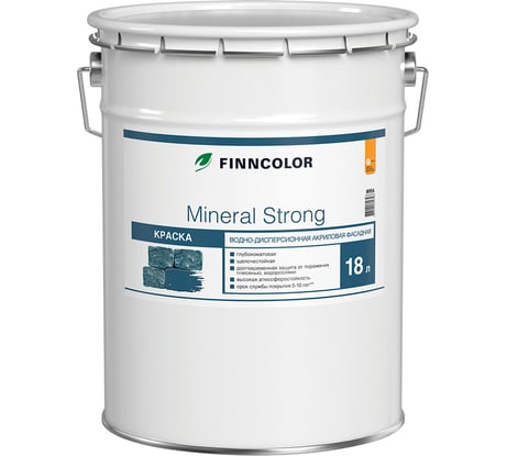 Фасадная краска FINNCOLOR Стронг минерал 18 л 40996