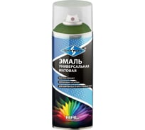Эмаль универсальная SKYRON матовая зелёная (RAL 6002) SR-10602