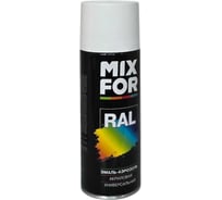 Эмаль-аэрозоль MIXFOR акриловая универсальная RAL 9006 (бело-алюминиевый) 13919