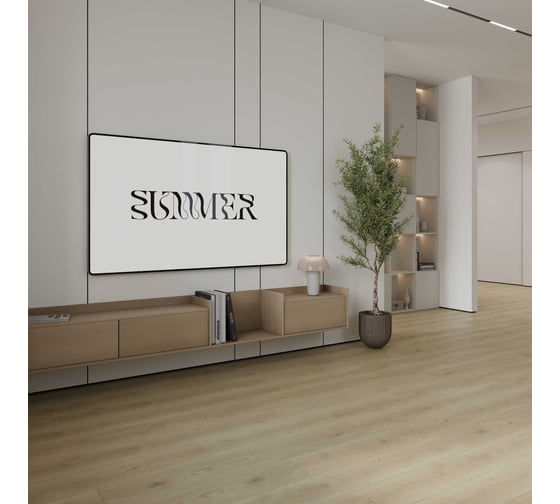 ПВХ-плитка FLOORWOOD SPC Consulate 0,5 4V (1220 х 180 х 5 мм) Дуб Антарес ( 1,7568 кв.м.) 7852 Т0039043