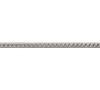 Молдинг стеновой ударопрочный влагостойкий серый бархат Decor-Dizayn 15x9Х2400 мм 215-25