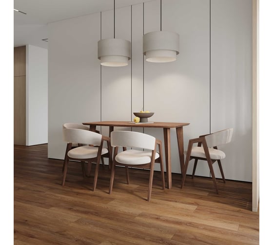 ПВХ-плитка FLOORWOOD SPC Consulate 0,5 4V (1220 х 180 х 5 мм) Дуб Веларус античный ( 1,7568 кв.м.) 6244 Т0039051