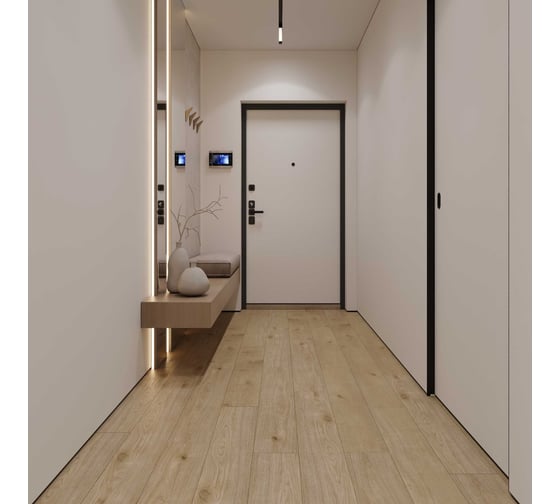 ПВХ-плитка FLOORWOOD SPC Consulate 0,5 4V (1220 х 180 х 5 мм) Дуб Белоград ( 1,7568 кв.м.) 6112 Т0039056