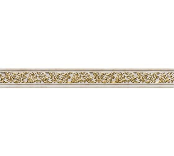 Молдинг стеновой ударопрочный влагостойкий светлый мрамор Decor-Dizayn 32x9Х2400 мм 232-23 1