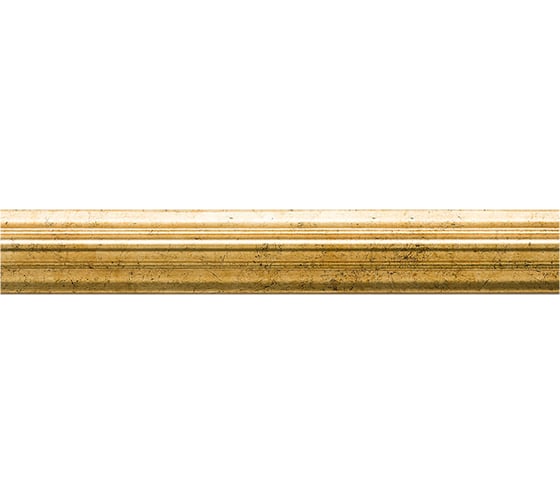 Молдинг стеновой ударопрочный влагостойкий античное золото Decor-Dizayn 40x17x2400 мм 202-552/1 1