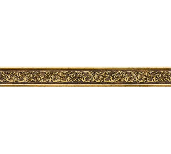 Молдинг стеновой ударопрочный влагостойкий античное золото Decor-Dizayn 32x9Х2400 мм 232-552/1 1