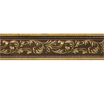 Молдинг стеновой ударопрочный влагостойкий червонное золото Decor-Dizayn 52x11x2400 мм 156-1223