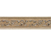 Молдинг стеновой ударопрочный влагостойкий бук с платиной Decor-Dizayn 52x11x2400 мм 156-59