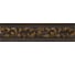 Молдинг стеновой ударопрочный влагостойкий дуб мореный Decor-Dizayn 52x11x2400 мм 156-966 1