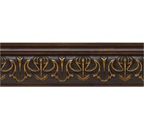 Молдинг стеновой ударопрочный влагостойкий дуб мореный Decor-Dizayn 60x17x2400 мм 161B-966