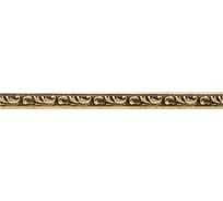 Молдинг стеновой ударопрочный влагостойкий червонное золото Decor-Dizayn 15x8Х2400 мм 130-1223