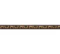 Молдинг стеновой ударопрочный влагостойкий дуб мореный Decor-Dizayn 15x8Х2400 мм 130-966