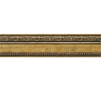 Молдинг стеновой ударопрочный влагостойкий червонное золото Decor-Dizayn 59x21x2400 мм 161-552