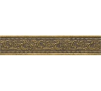 Молдинг стеновой ударопрочный влагостойкий червонное золото Decor-Dizayn 52x11x2400 мм 156-552