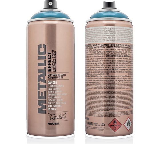 Краска MONTANA METALLIC синяя EMC6250