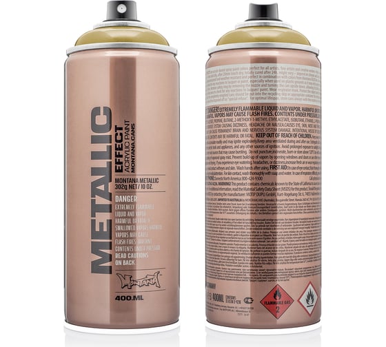 Краска MONTANA METALLIC золото Ацтеков EMC1030