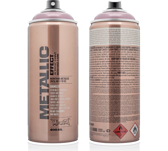 Краска MONTANA METALLIC розовая EMC3110