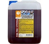 Огнебиозащитный состав для древесины APIS FIRE PRO (I группа; сосна; канистра; 5,5 кг) 4665296517869