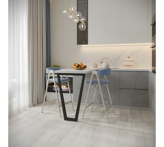 Кварцвиниловая плитка FLOORWOOD SPC Visio 0,5 4V (1220 х 180 х 4 мм) Дуб Эклипс ( 2,196 кв.м.) 5637 1