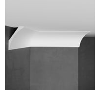 Потолочный карниз Stenopol 60х40х2000 мм под покраску C7212